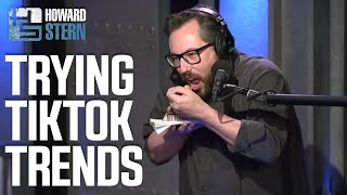 Stern Show Staff Takes on TikTok Trends [upl. by Nayrbo380]