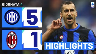 InterMilan 51  L’Inter domina il Derby della Madonnina Gol e Highlights  Serie A TIM 202324 [upl. by Sigismond]