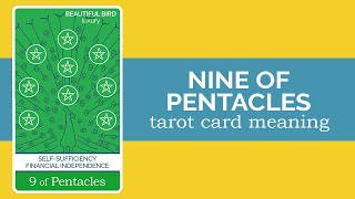 The Nine of Pentacles Tarot Card [upl. by Eromle]