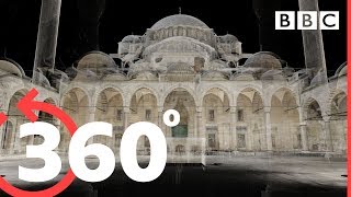 360° Explore Hagia Sophia Istanbuls incredible Roman church  BBC [upl. by Muna]