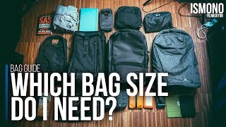 Which Bag Size Do I need BAG GUIDE [upl. by Tioneb]