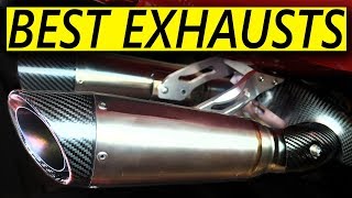 Top 7 BEST Aftermarket Exhausts for Motorcycles [upl. by Simons292]