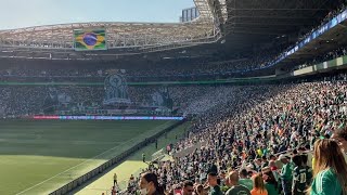 Hino Nacional  “Meu Palmeiras”  Allianz Parque  completo [upl. by Aihsenod433]