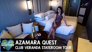 Azamara Quest Stateroom Tour [upl. by Nett]