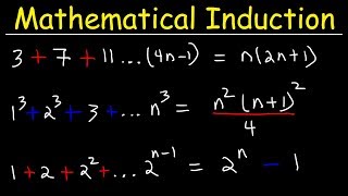 Mathematical Induction Practice Problems [upl. by Caron757]