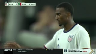 USMNT vs Morocco Highlights  June 1 2022 [upl. by Johann]