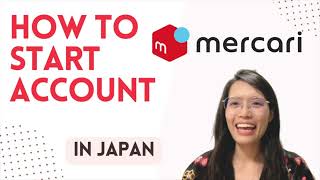 How to start Mercari account in Japan メルカリ） [upl. by Nirrad]