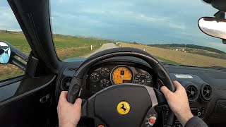 Ferrari 430 Scuderia 16M POV Ride  Onboard Sound amp LOUD REVS [upl. by Gillian]