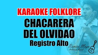 Chacarera del Olvidao  Karaoke Folklore [upl. by Olav]