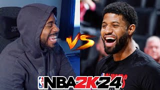 I Played Paul George in NBA 2K24 [upl. by Ulrika]