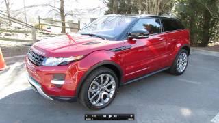 2012 Range Rover Evoque Coupe Pure Plus Dynamic Start Up Exhaust and In Depth Tour [upl. by Solracnauj132]