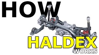 How Haldex AWD All Wheel Drive Works [upl. by Rennoc]