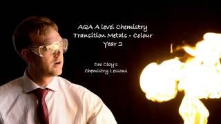 AQA A level Chemistry Transition Metals  Colour [upl. by Fotinas531]