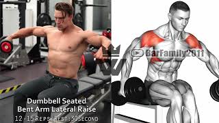 11 Exercises How to Build Your SHOULDERS and BACK [upl. by Yesnyl]