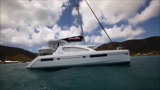 Yachting World Magazine  Catamaran Sailing Techniques FULL  Leopard 48 Moorings 4800 [upl. by Penland]