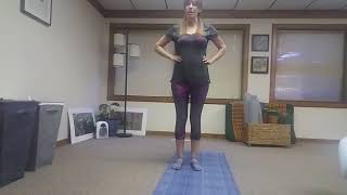 Stiff lower back Try self rolfing and resistance stretch [upl. by Tevis]