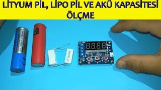 Lityum Pil Lipo Pil ve Akü Kapasitesi Ölçme Cihazı ZB2L318650 batarya ürün tanıtımı ve kullanımı [upl. by Grondin]