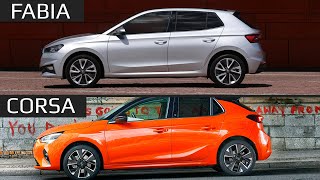 Opel Corsa 2022 vs Skoda Fabia 2022 [upl. by Ennazor827]