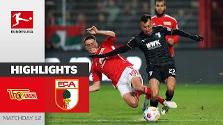 Union Berlin  FC Augsburg 11  Highlights  Matchday 12 – Bundesliga 202324 [upl. by Aihsi]