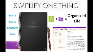 Simplifying Life with RocketBook and OneNote [upl. by Erv]