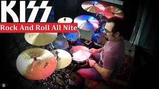 Kiss  Rock And Roll All Nite Drum Cover [upl. by Agna699]