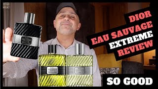 Dior Eau Sauvage Extreme Fragrance Review  So Good So Underrated [upl. by Wakeen]