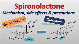 Spironolactone  Mechanism side effects precautions [upl. by Funk]