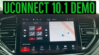 UCONNECT 5 101 inch screen FULL WALKTHROUGH ONE BIG FLAW [upl. by Atiluap]