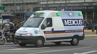 10 min Ambulancias en emergencia Buenos Aires [upl. by Analem]