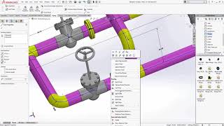 SOLIDWORKS  Routing Pipe 101 [upl. by Ennaeed]