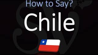 How to Pronounce Chile CORRECTLY [upl. by Eiboj560]