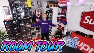 MY DOPE ROOM TOUR 2 UPDATED HYPEBEAST HEAVEN [upl. by Olihs855]