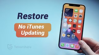 How to Restore iPhone without Updating on iTunes 2 Ways [upl. by Odelle]