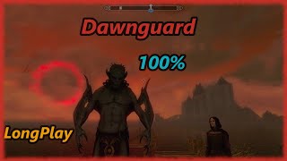 Skyrim Dawnguard  Longplay 100 Full DLC Walkthrough No Commentary [upl. by Atener]