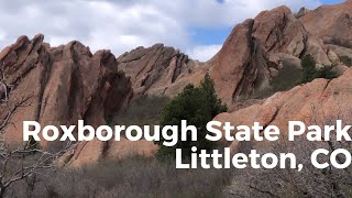 Hiking Roxborough State Park in Littleton Colorado  4K [upl. by Tamberg]