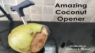 Coconut Opener  Amazing Tool [upl. by Farnham]