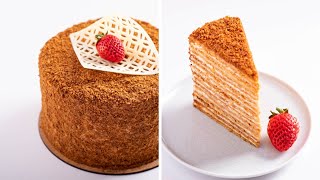 MEDOVIK  Russian Honey Cake [upl. by Eentroc]