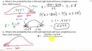 Normal Distribution Word Problems [upl. by Elleda375]