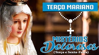 SANTO TERÇO MARIANO  Mistérios Dolorosos Terça e Sextafeira [upl. by Shewmaker647]