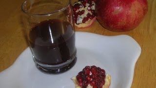 How To Make Pomegranate Juice [upl. by Ennovehc]