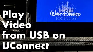 UConnect Play Videos from USB Drive in Chrysler Jeep Dodge Ram  UConnect 84 Tutorial and Tips [upl. by Aerdnahs]