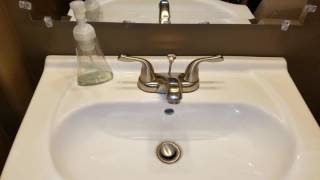 LOUD low pressure noise when running water HOW TO FIX IT HELP  hammering [upl. by Marta]