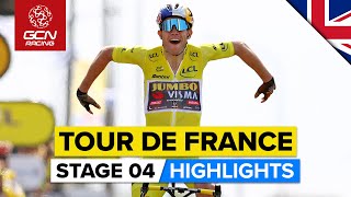 Wout Van Aert Masterclass In Calais  Tour De France 2022 Stage 4 Highlights [upl. by Noramac394]