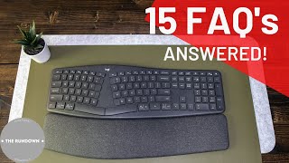 Logitech ERGO K860  Keyboard FAQs [upl. by Haney216]