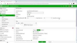 OnetoOne Static NAT In Fortinet Fortigate Firewall 60 [upl. by Tempest]