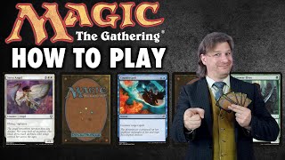 How To Play Magic The Gathering MTG Learn To Play In About 15 Minutes [upl. by Hsepid]