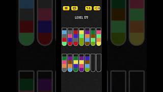 Water sort puzzle level 177 [upl. by Zelten]