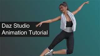 Daz Studio Animation Tutorial  Daz3D Tips [upl. by Ocire563]