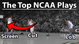 The 10 Plays Used by Every College Basketball Team [upl. by Yorker525]