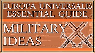 EU4 Guide Essential Military Idea Groups [upl. by Lengel]